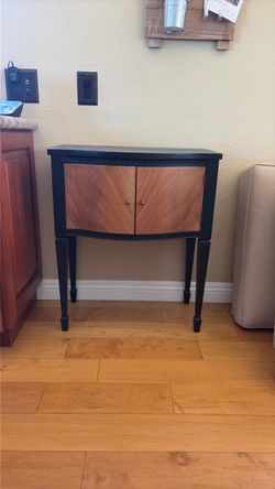 Small solid wood cabinet