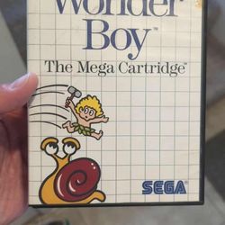 Wonder Boy for Sega Master System PAL/US