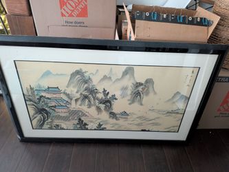 Chinese style artwork.