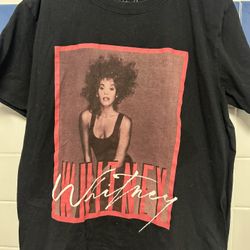 Whitney Houston T Shirt Men’s Medium 