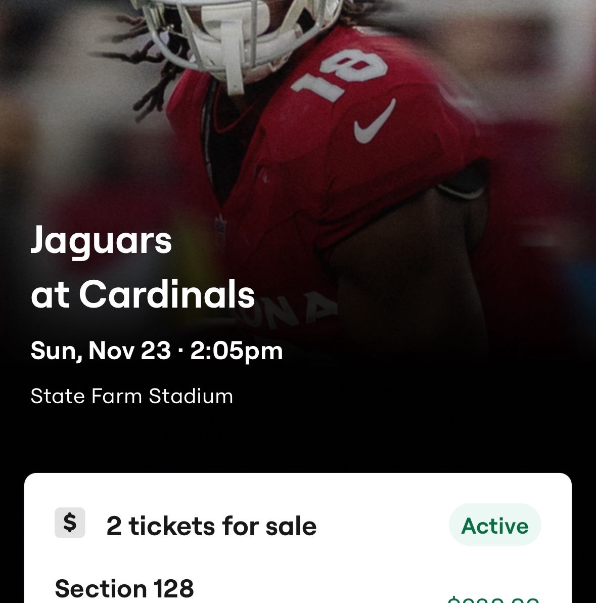 Arizona Cardinals Vs Jacksonville Jaguars