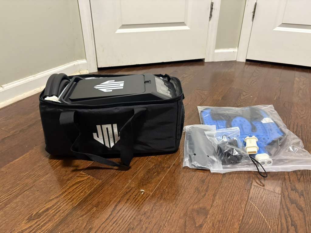   Cold & Hot Therapy Machine con Compresión – Incluye Mangueras y Pads – Recuperación Muscular