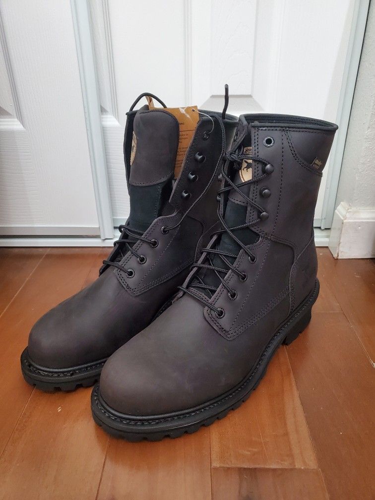 Irish Leather Work Boots