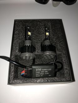 LED Headlights Kit (H7) (Dual Turbo) 10,000 rpm fan