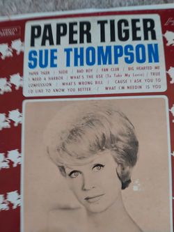 Paper Tiger And Sue Thompson. LPM 121