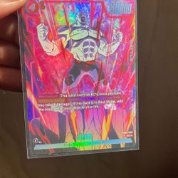 Dragon Ball Super Bandai Jiren SR* Foil FB03-009 Pride Troopers/Universe 11