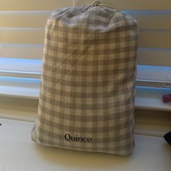 Quince Gingham Duvet Cover Set 