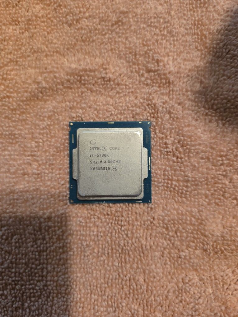 Intel i7-6700k CPU Processor