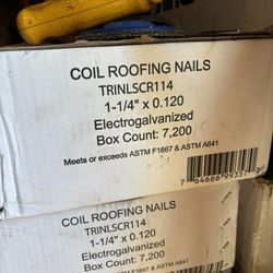 Coil Roofing Nails 