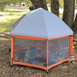 POP 'N GO PLAYPEN - Indoor & Outdoor Playpen for Babies and Toddlers - Baby Beach Tent, Foldabl