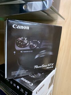 Canon Powershot G7X Mark III