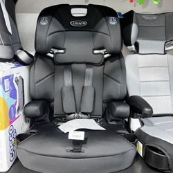 Graco Tranzitions 3-in-1 Harness Booster Car Seat, Forward Facing Car Seat, Highback, to Backless Booster, Proof