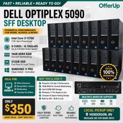 Dell 5090 i7-11700✅ 8 Cores / 16 Threads 16GB RAM • 512GB SSD • Windows 11 Pro Activated