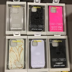 Assorted iPhone cases for 12 Pro Max/13/13 Pro Max/14/15/15 Pro/15 Pro Max