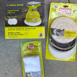 Ryobi 6” Orbital Buffer