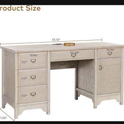 Farmhouse Office Computer Desk 