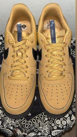 Nike Air Force 1 Low Wheat Black Sneakers