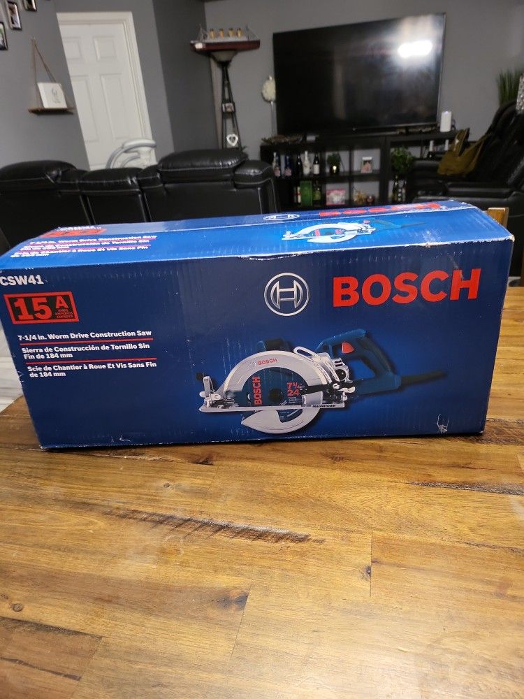bosch 7 1/4 worm drive construction saw