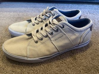 Tommy Hilfiger Men's Robbie Canvas Lace-up Sneaker Shoes Size 13