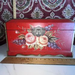 Red Painted Box 