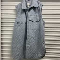 H&M Quilted Long Vest