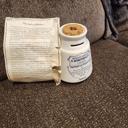 F. Schutze & Co. Improved Inhaler BANK Replica Decor Only With Papers By Lilly 