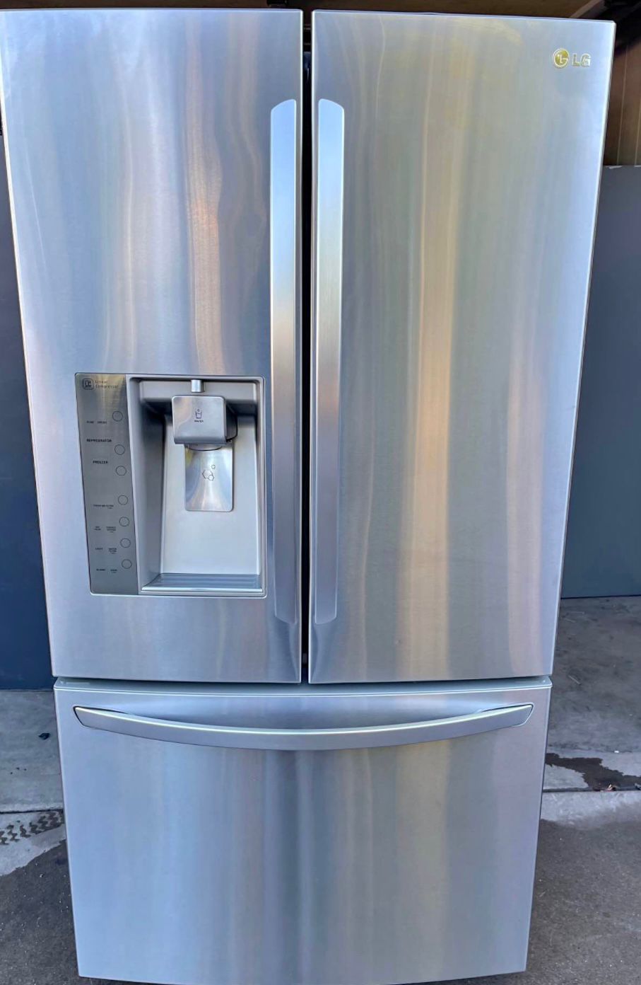 LG Stainless steel fridge