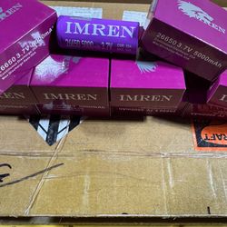 🔋IMREN 26(contact info removed)mAh Batterys