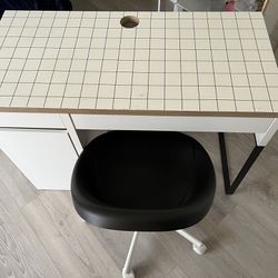 Desk with chair IKEA 
