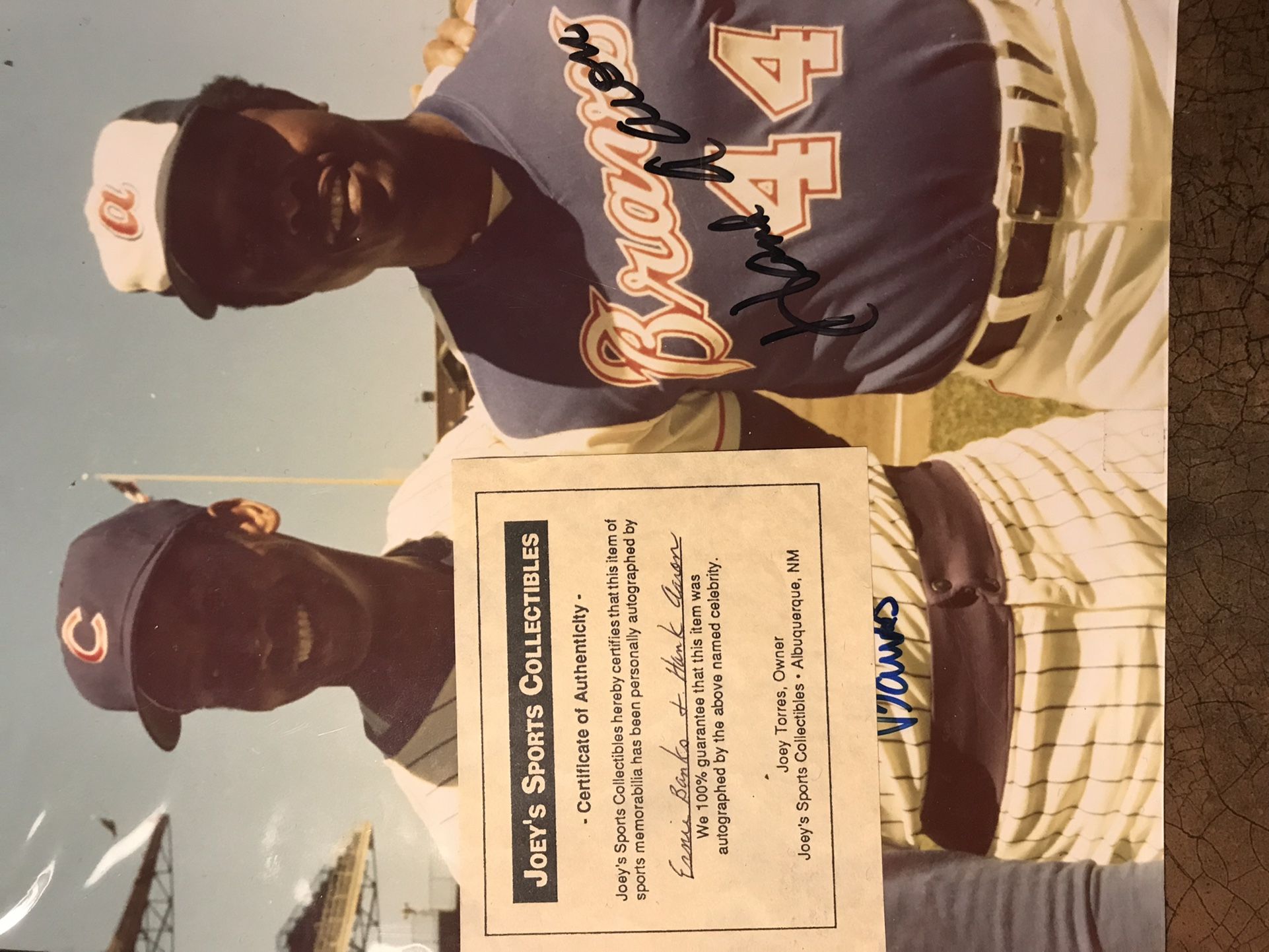 Hank Aaron & Ernie Banks