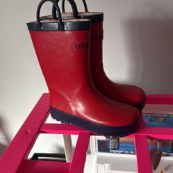 Youth Rain Boots Size 11