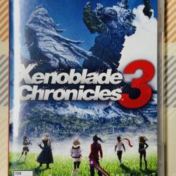 Xenoblade Chronicles 3 - Nintendo Switch Tested W/Case Fast Shipping
