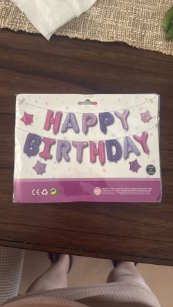 Happy Birthday Sign