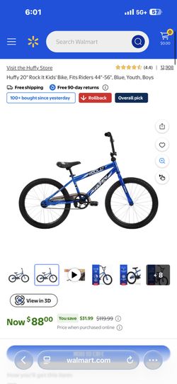 Boys huffy bike