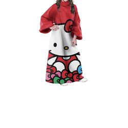 Hello Kitty Blanket Snuggie Wearable Blanket 