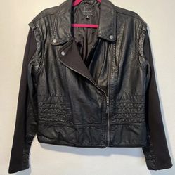 Faux Leather Jacket Size 0 Motorcycle Type