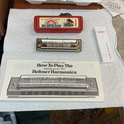         Hohner Harmonica Big River   Harp   Vintage