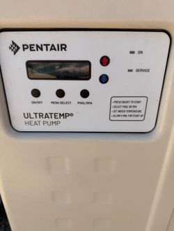 Pentair ultratemp heat pump
