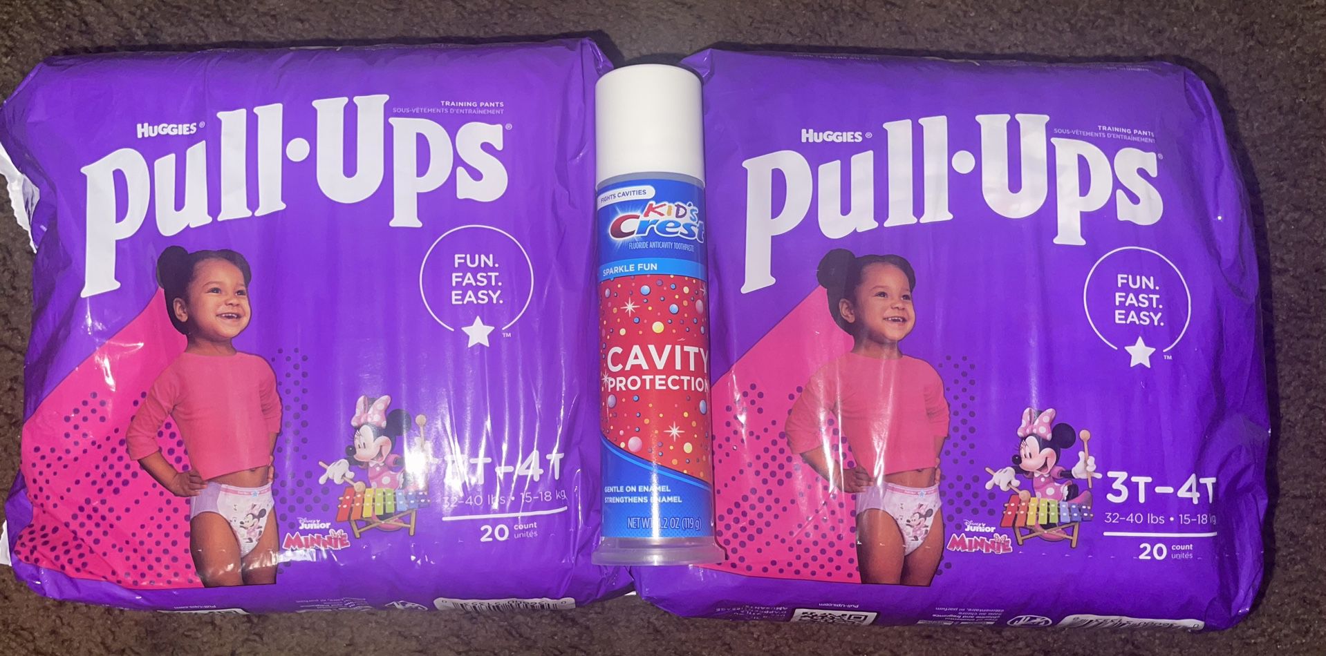 Pull Ups / Kids Tooth Paste 