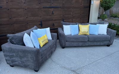 Sleeper Sofa & Loveseat Set