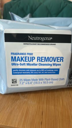 Neutrogena Neutrogena Makeup Remover Ultra-Soft Micellar Cleansing Wipes.