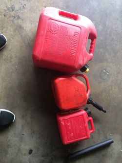 Gasoline container