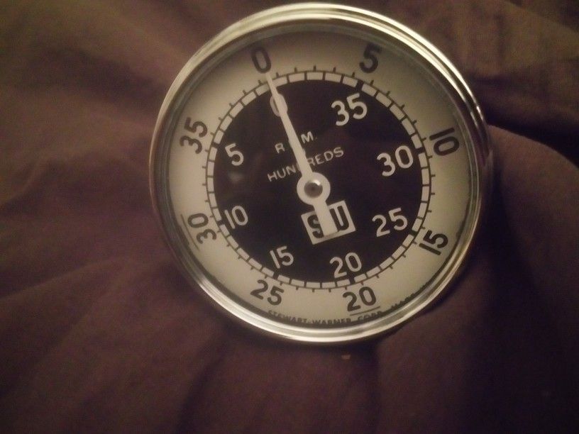 Stewart Warner Corp Tachometer Gauge