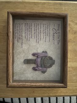 Wall Decor - Hang it on the Cross 8.5x10.5