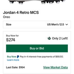 Jordan 4s Cleats/Turf Shoes 