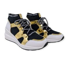 Michael Kors Shoes - Georgie Leather Wedge Size 8