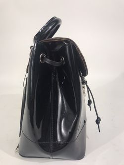 Hot springs patent leather backpack Louis Vuitton White in Patent