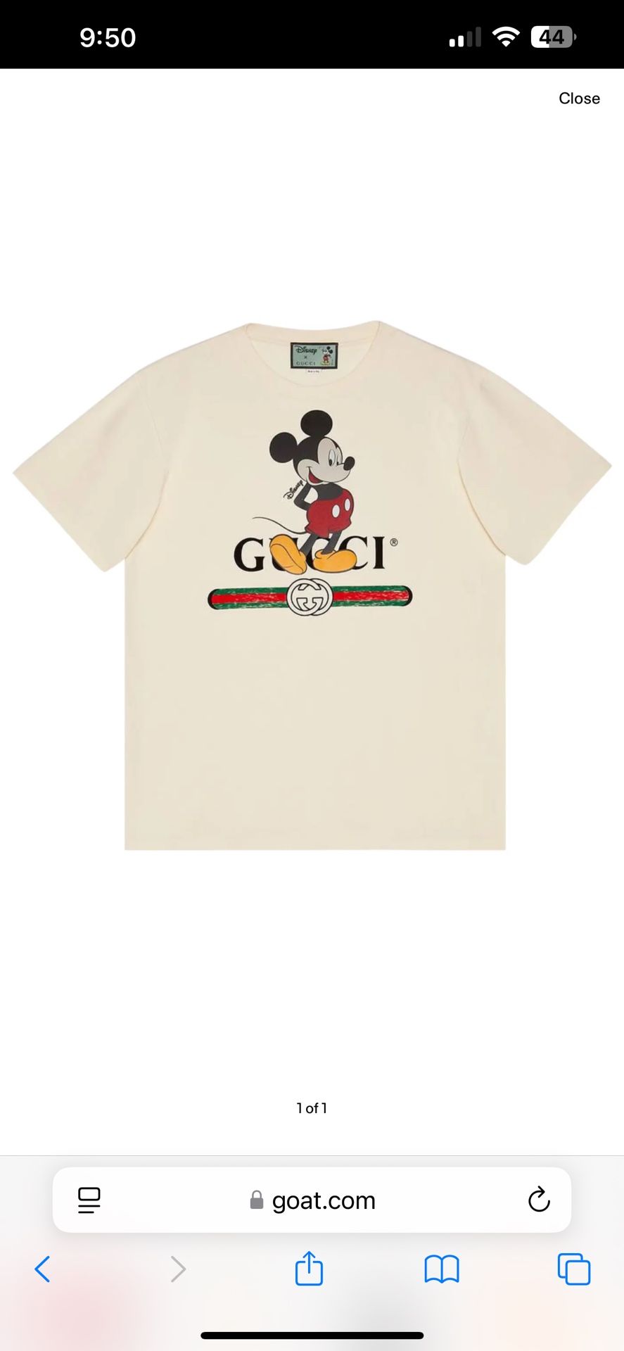 Gucci X Disney Shirt 