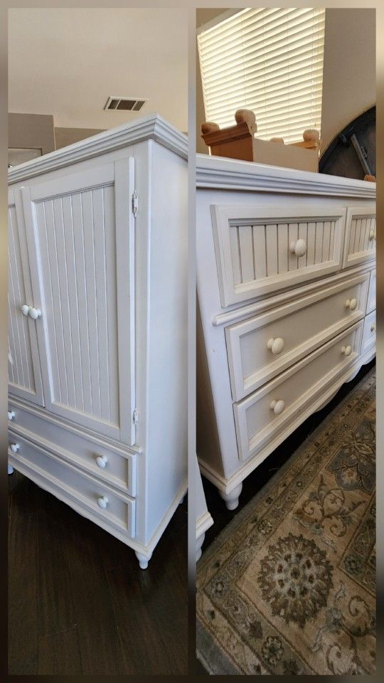 Armoire And Dresser Set