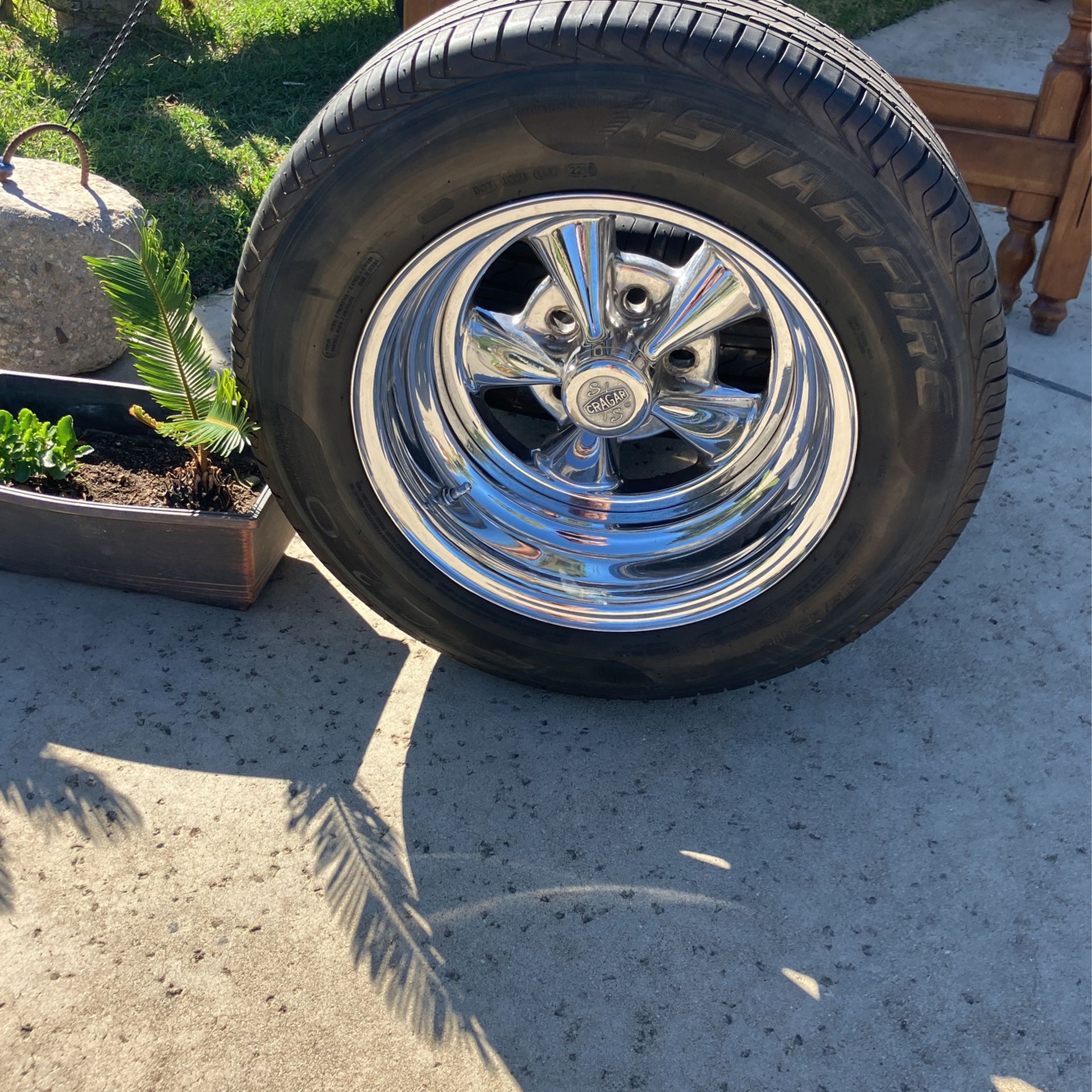 Cragar Wheels 215-65 R-15 for Sale in Alta Loma, CA - OfferUp